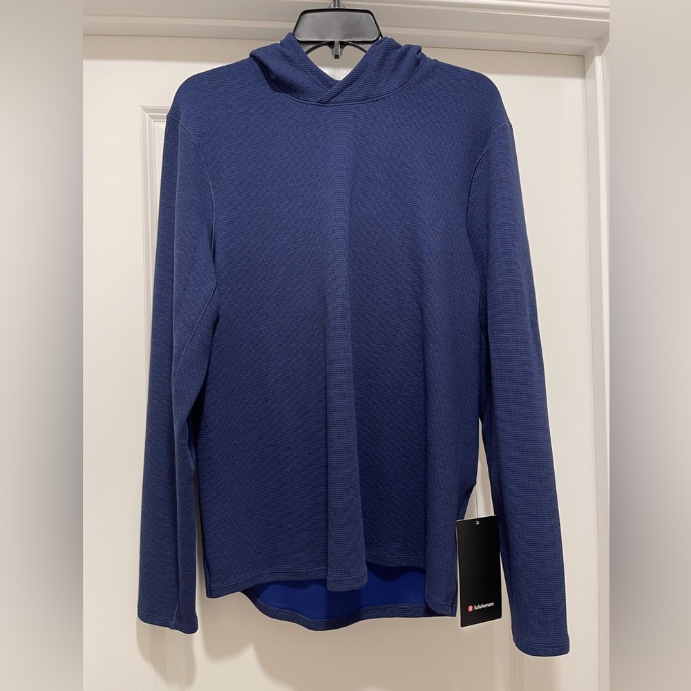 NWT Lululemon Shift Stitch Hoodie Heathered Night Sea New Sweatshirt